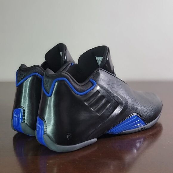 Adidas TMac 3 Restmond Black Blue Alphabounce Basketball Shoes Size 9 GY0258 New - Picture 8 of 13